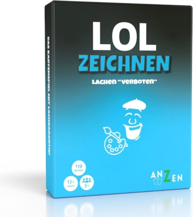 Productafbeelding Anzen Spiele ANZEN - LOL ZEICHNEN - Verboden te lachen (Duits)