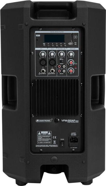 Produktbild Omnitronic VFM-212AP MK2 2-Wege Lautsprecher aktiv TWS (Aktiv, 1x 110 W)