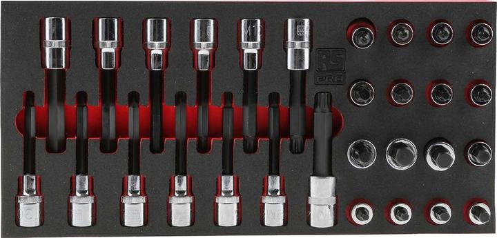 Produktbild RS PRO 29pc 1/2'' TORX/Hex/XZN Socket Bits Set