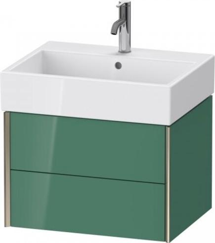 Actual product image Duravit XViu 4334 Vanity unit wall-mounted, 2 drawers, for vanity unit Vero Air 235060, 584x454 mm (58.5 x 45.5 x 40 cm)