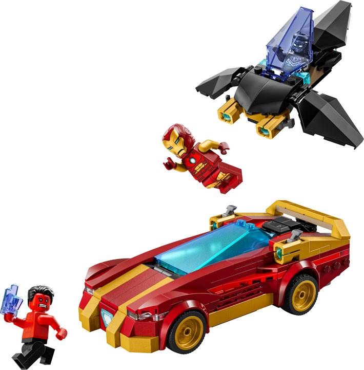 Produktbild LEGO Iron Man Auto und Black Panther vs. Red Hulk (76310, LEGO Marvel)