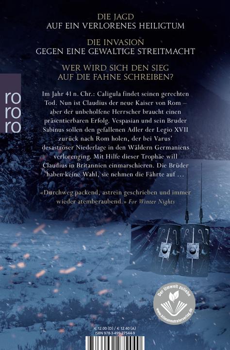 Produktbild Vespasian. Der gefallene Adler (Deutsch, Robert Fabbri, 2019)