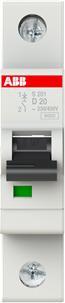 Actual product image ABB S201-D20 Automatic circuit breaker 1-pole