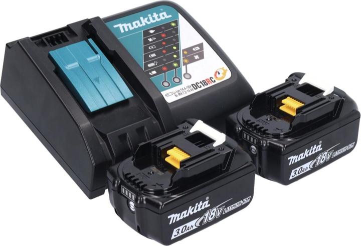 Productafbeelding Makita DHG 181 RFK Accu Heteluchtblazer 18 V 150 - 550Â°C + 2x Accu 3,0 Ah + Lader + Koffer