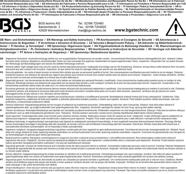 Actual product image BGS VDE Insulating Tape Roll 15 m (15 mm)