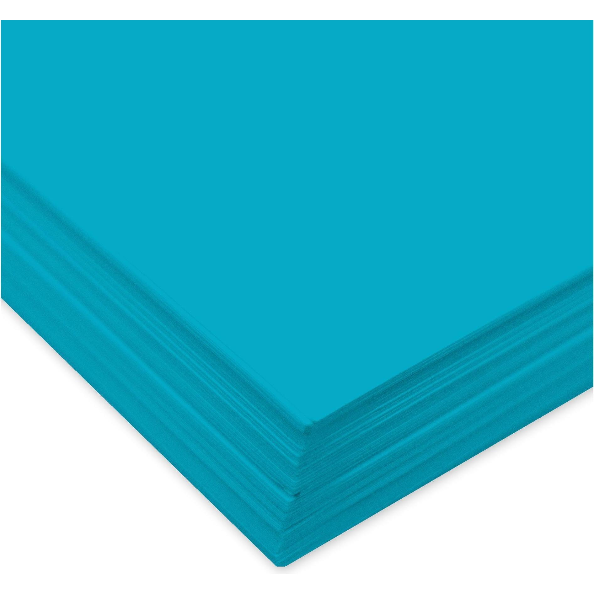 Thumbnail - Ursus, Kopierpapier, Tonzeichenpapier A4, 130 g/m², 100 Blatt, Hellblau (130 g/m², A4)