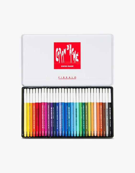 Immagine prodotto Caran d'Ache Fibralo Metallschachtel (Multicolore, 30 x)