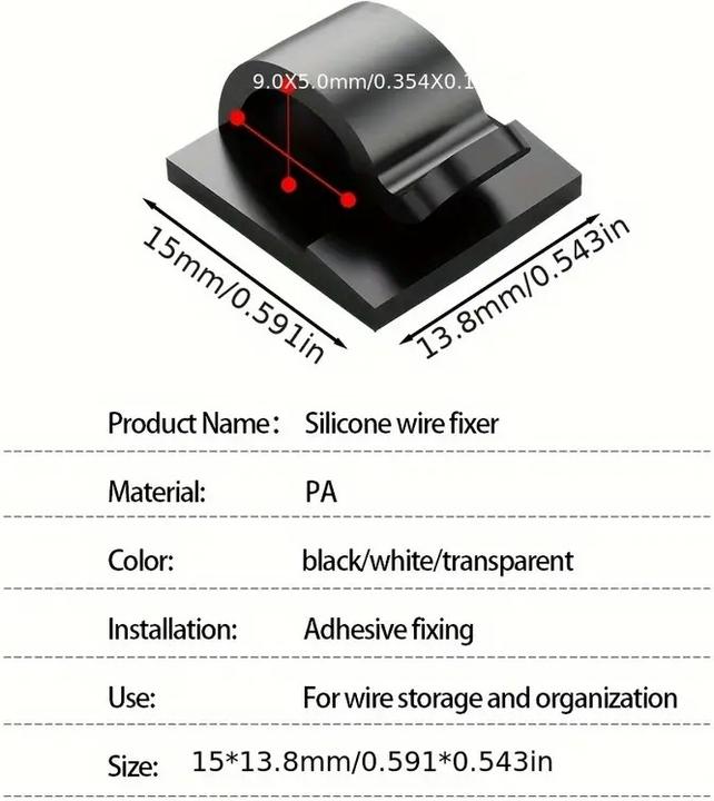 Produktbild PhoneLook Kabelclips