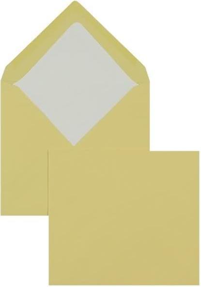 Produktbild Blanke Briefumschläge 125x140mm 100g/qm gummiert VE=100 Stück melon (100x)