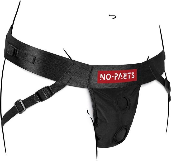Image du produit No-Parts Taylor Harnais pour gode-ceinture ajustable avec deux anneaux