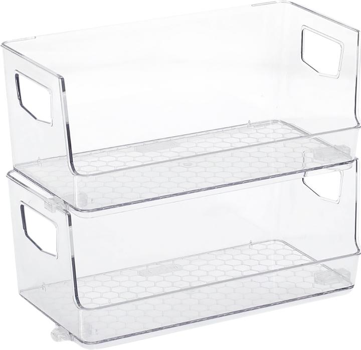 Produktbild Zeller Present Aufbewahrungsboxen Set 2-teilig Kunststoff 25.5x12.5x11 cm (2x)