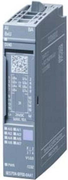 Siemens SIMATIC ET 6ES7134-6FF00-0AA1 200SP, module d'entrée analogique, AI 8XU