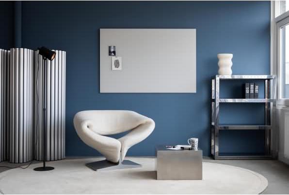 Productafbeelding Legamaster Glasplaat mat 7-104954 90x120cm warm grijs (90 x 120 cm)