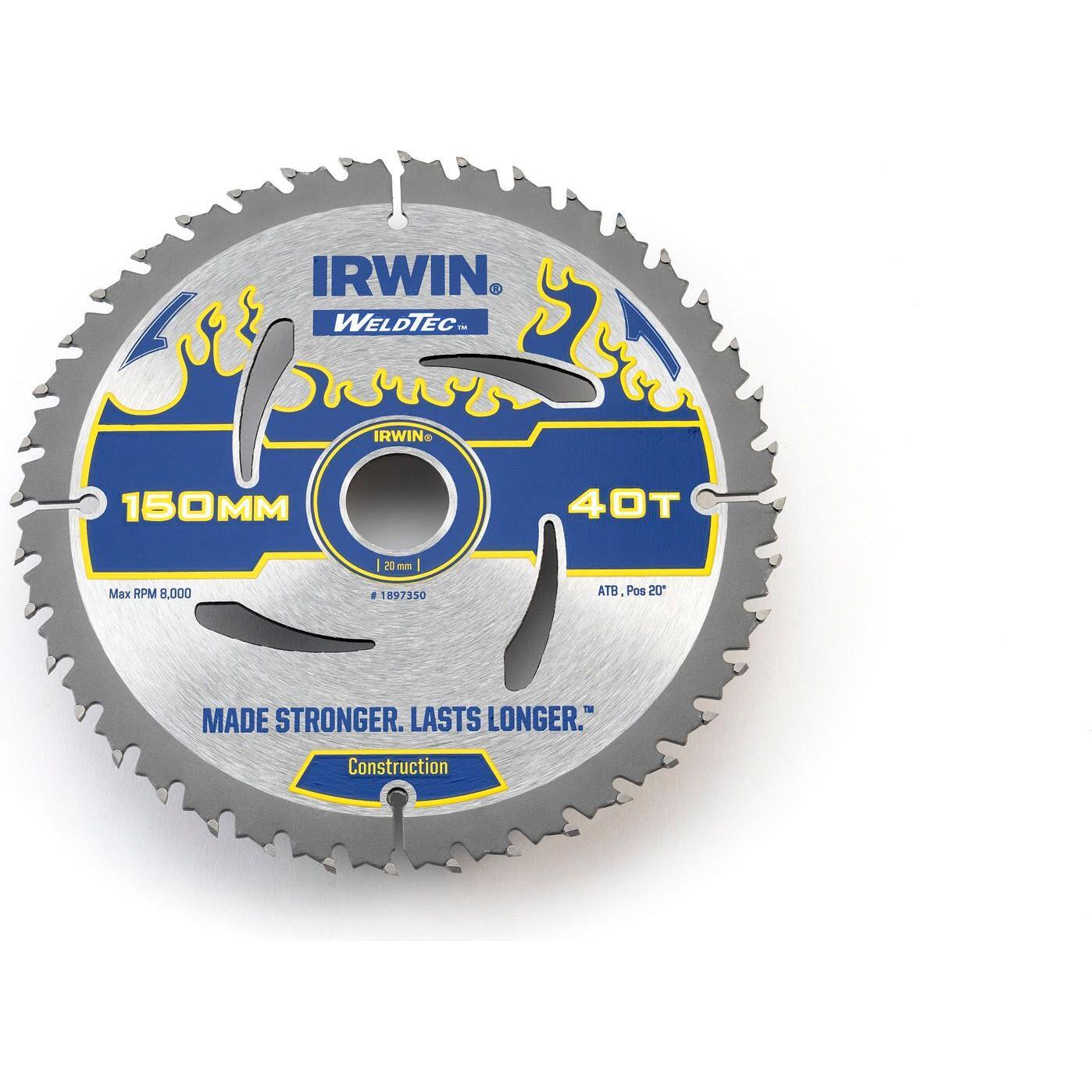 Thumbnail - Irwin, Sägeblatt, WeldTec Kreissägeblatt, IRW1897350