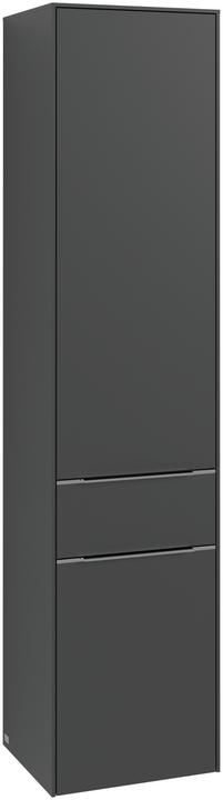 Produktbild Villeroy & Boch Subway 3.0, Hochschrank, 2 Türen Anschlag (Scharnier) rechts und 1 Auszug, C59102 (46 x 34.60 x 177 cm)