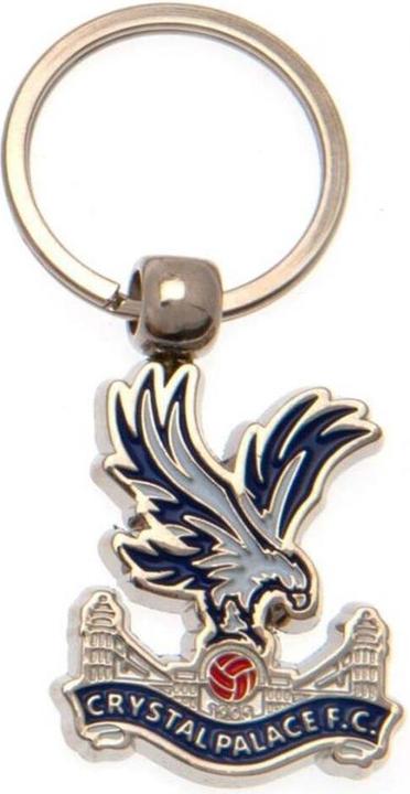 Actual product image Crystal Palace FC Enamel Keychain Coat of Arms