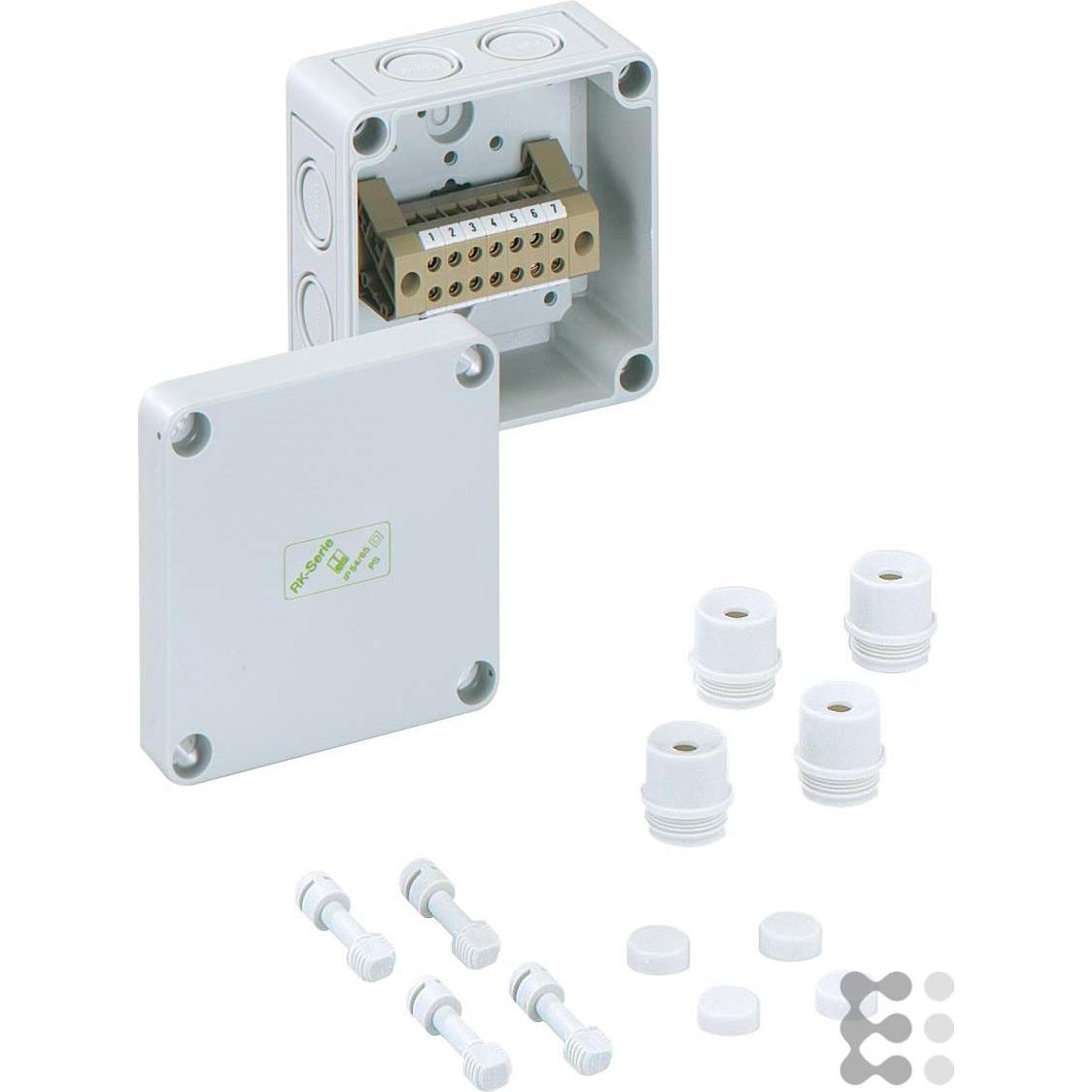 Spelsberg RKK ReihenklemmenGehäuse (Gehäuse), Elektronikzubehör + Gehäuse, Grau