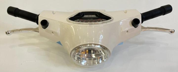 Jamara Stuurpen Ride-on Vespa wit compleet