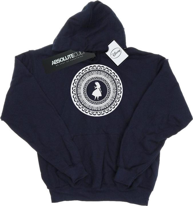 Immagine prodotto Disney Alice In Wonderland Circle Felpa con Cappuccio Donna (XXL)