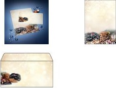 Produktbild Sigel Weihnachts-Papier A4 DP304 90g,Winter Smell 25 Blatt (90 g/m², 25 x, A4)
