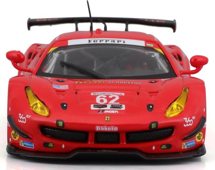 Produktbild Bburago Ferrari 488 GTE 2017 rot 1/43