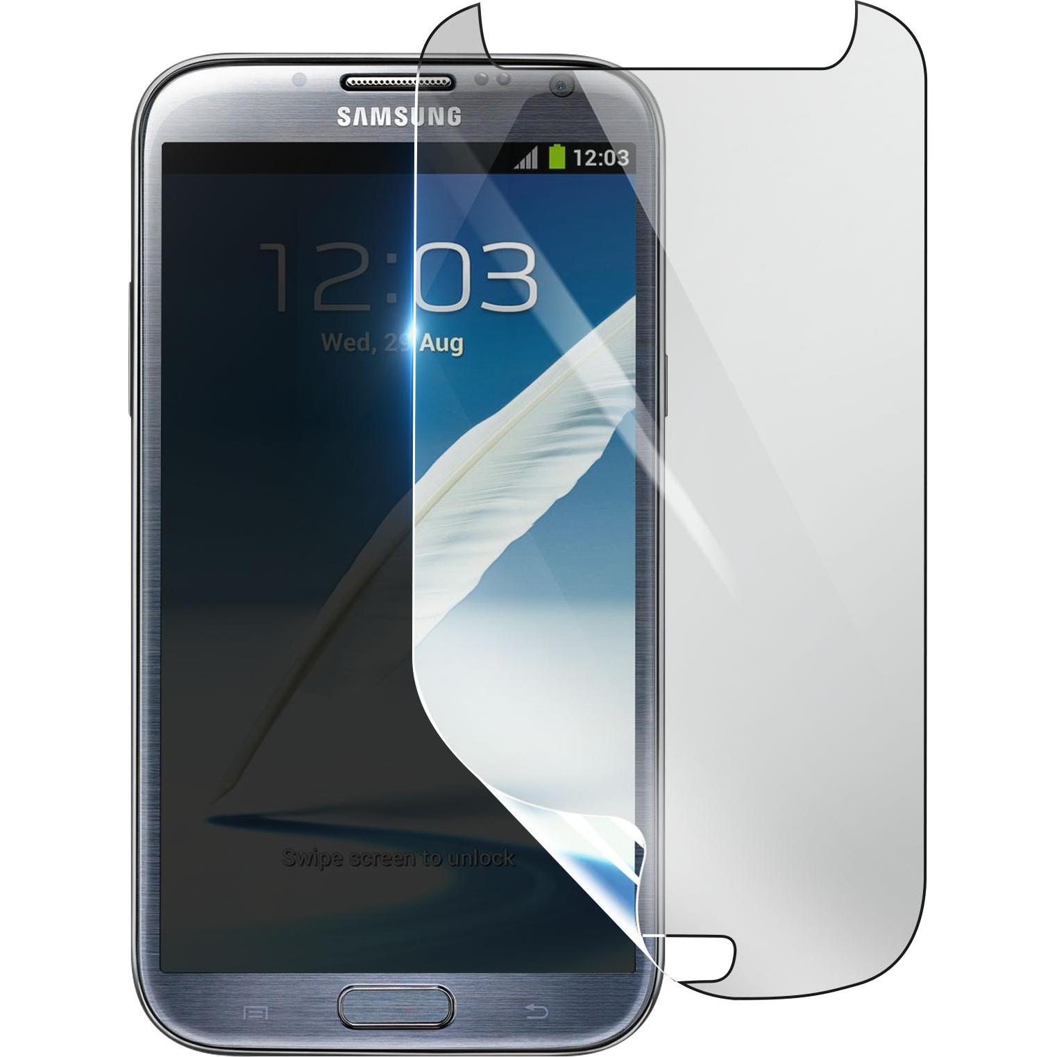 3MK Hydrogel Bildschirmfolie für Samsung Galaxy Note 2 (1 Stück, Samsung Galaxy Note 2), Smartphone Schutzfolie, Transpa...