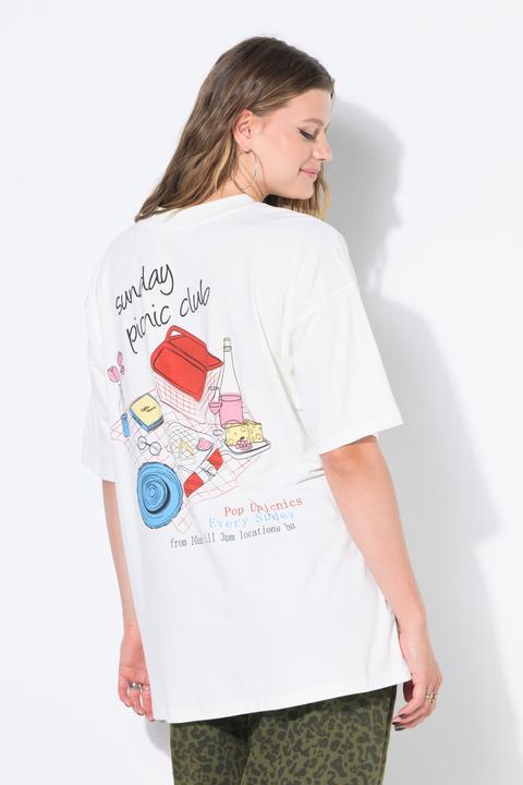 Actual product image Studio Untold T-Shirt, oversized, Picnic-Rückenprint (46, 48)