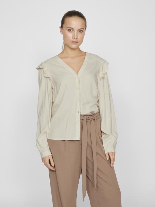 Actual product image Vila Long sleeve top with V-neck (40)