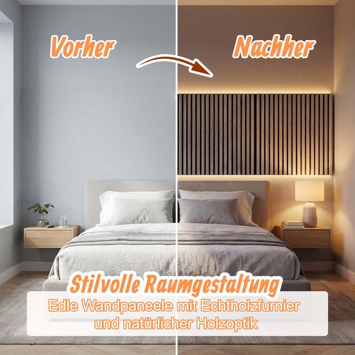 Productafbeelding Relaxdays 4x Akustikpaneele (1.44 m², 60 x 60 cm)