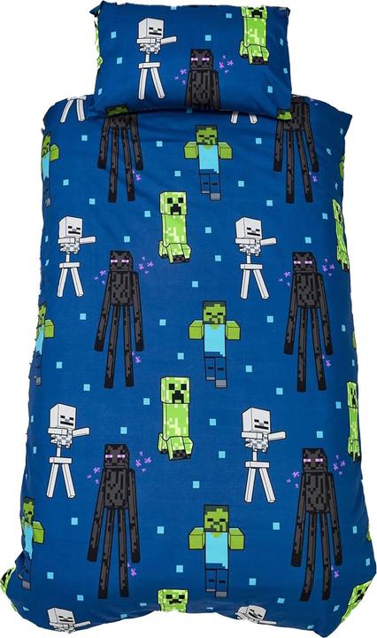Actual product image Minecraft Reversible Creeper Duvet Set