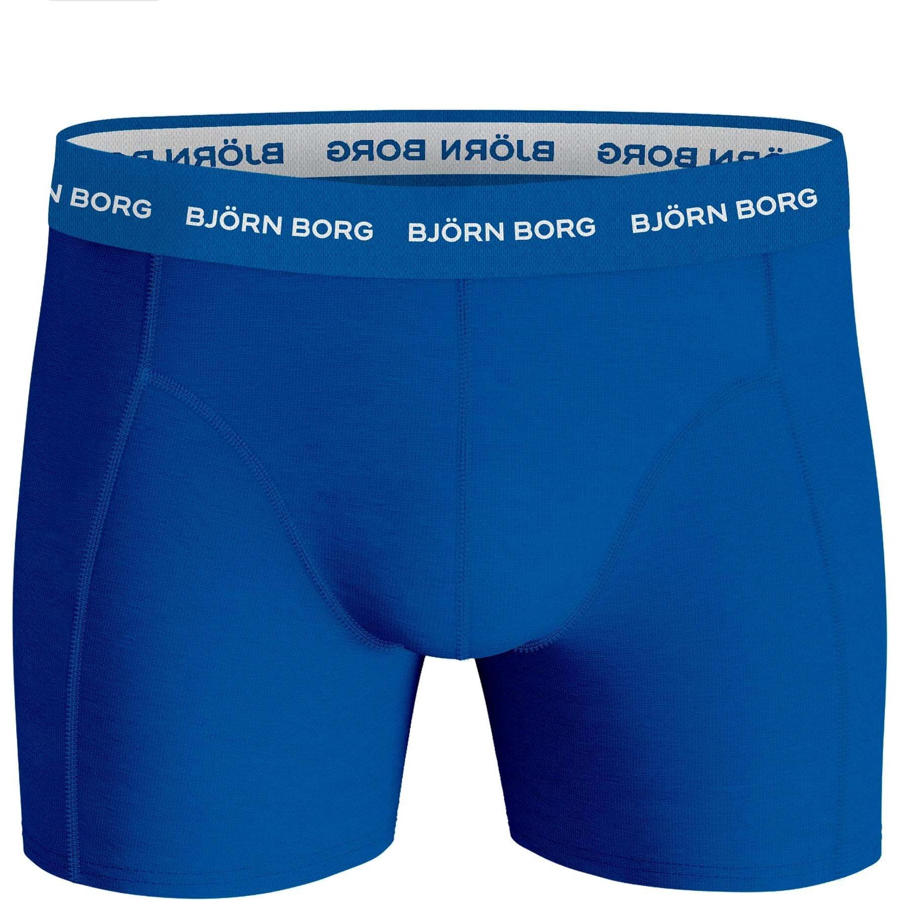 Thumbnail - Björn Borg, Herren, Unterhosen, Cotton Stretch Boxer Trunks 3P, Mehrfarbig, (XL, 3er Pack)