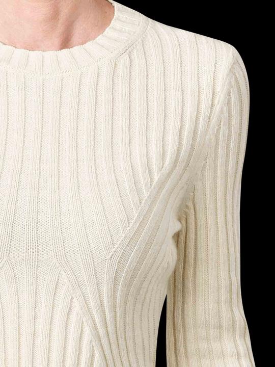 Actual product image Marc O'Polo Long Sleeve Pullover Transfer Detail Creamy Whit (M)