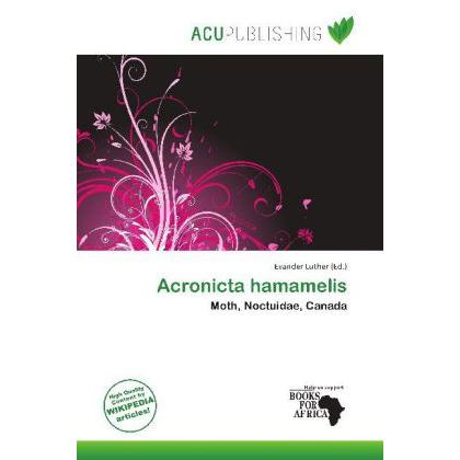 Acronicta hamamelis, Fachbücher