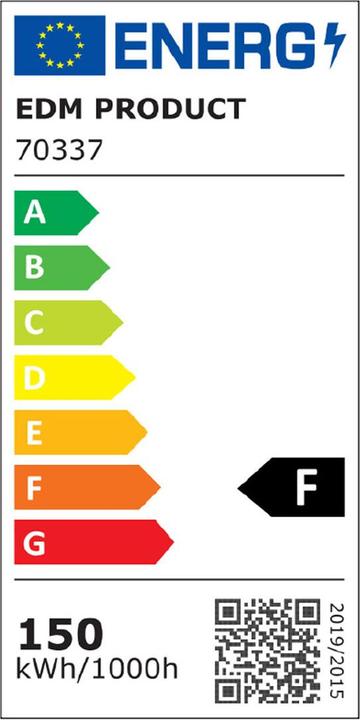 Energie-Label EDM Flutlicht 70337 (1200 lm, IP65)