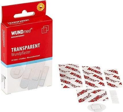 Actual product image Axisis Plaster transparent + waterproof 4 sizes, 20 pcs. plasters (1 x)