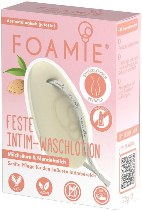 Actual product image Foamie - Solid Intimate Wash Lotion (70 g)