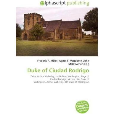 Duke of Ciudad Rodrigo, Fachbücher