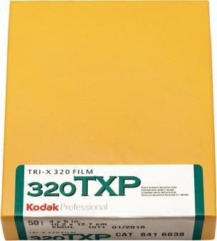 Immagine prodotto Kodak TRI-X 320 4x5" 10 Blatt