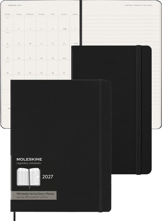 Actual product image Moleskine Professional (13 x 21 cm, 1 week / 2 pages)