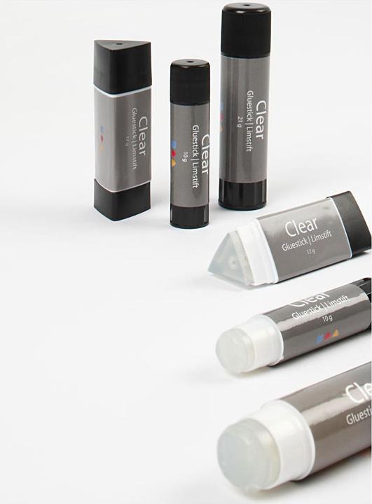 Produktbild Creativ Company Transparenter Klebestift rund, 10 Gramm