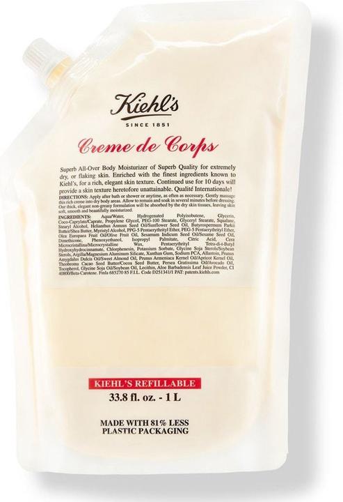 Image du produit Kiehl's Crème de Corps Refill crème (Crème pour le corps, 1000 ml)