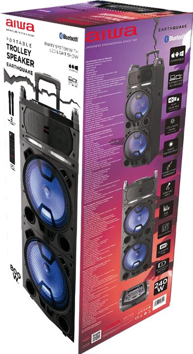 Actual product image Aiwa Earthquake KBTUS-900 (Passive, 1x 100 W)