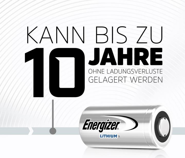 Actual product image Energizer 123 Lithium Photo (2 pcs., CR123A, 1500 mAh)