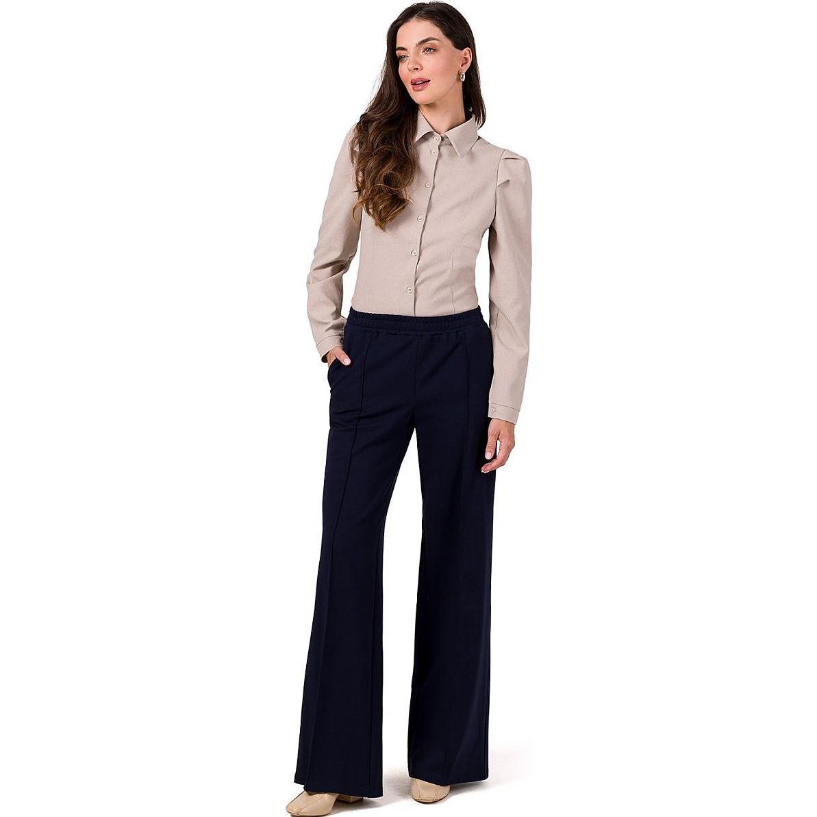 Be Wear, Damen, Hosen, Damen Hose, Blau, (M)