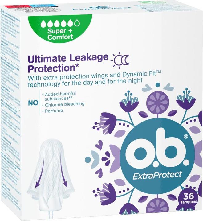 o.b. Extra Protect Super Plus (36x, Regular)