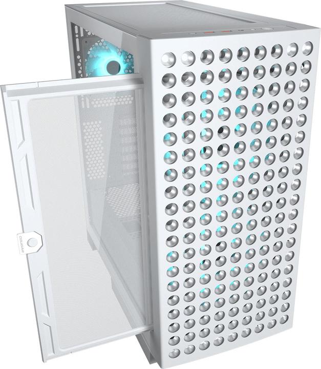 Produktbild Cougar Gehäuse Midi-Tower, Airface ECO, ARGB, Weiss (mATX, Mini-ITX, ATX, SSI CEB)