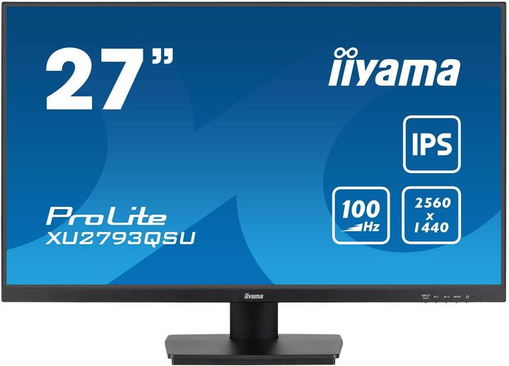 Image du produit iiyama TFT 27,0/68,5cm ProLite XU2793QSU *noir* 16:9 (2560 x 1440 pixels, 27")