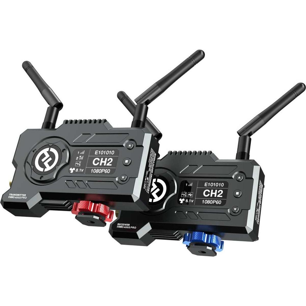 Thumbnail - Hollyland Mars 400S Pro (121 m, HDMI 1.4b), Wireless Transmitter, Grau