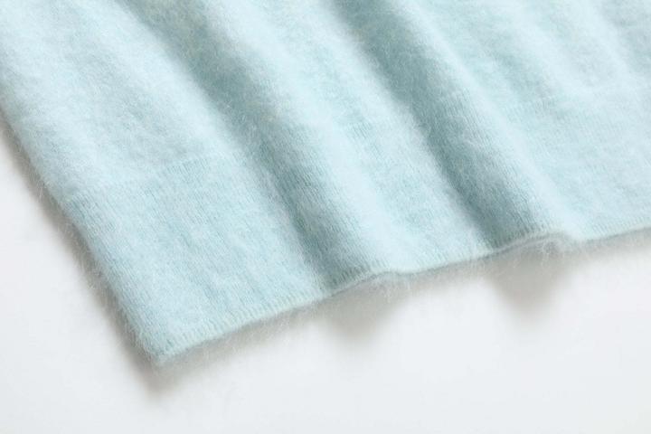 Produktbild Bellemere Pullover Brushed Silk Cashmere Crew-Neck Sweater (One Size)