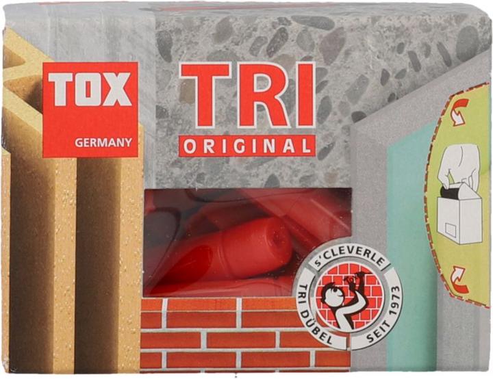 Actual product image Tox General purpose dowel GP TRI 10/61 (20 pcs.)